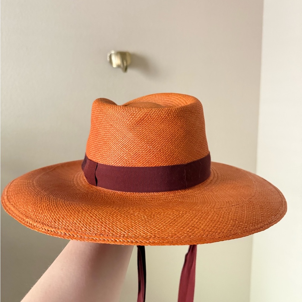 Cuyana Tan Wide-Brim Hat